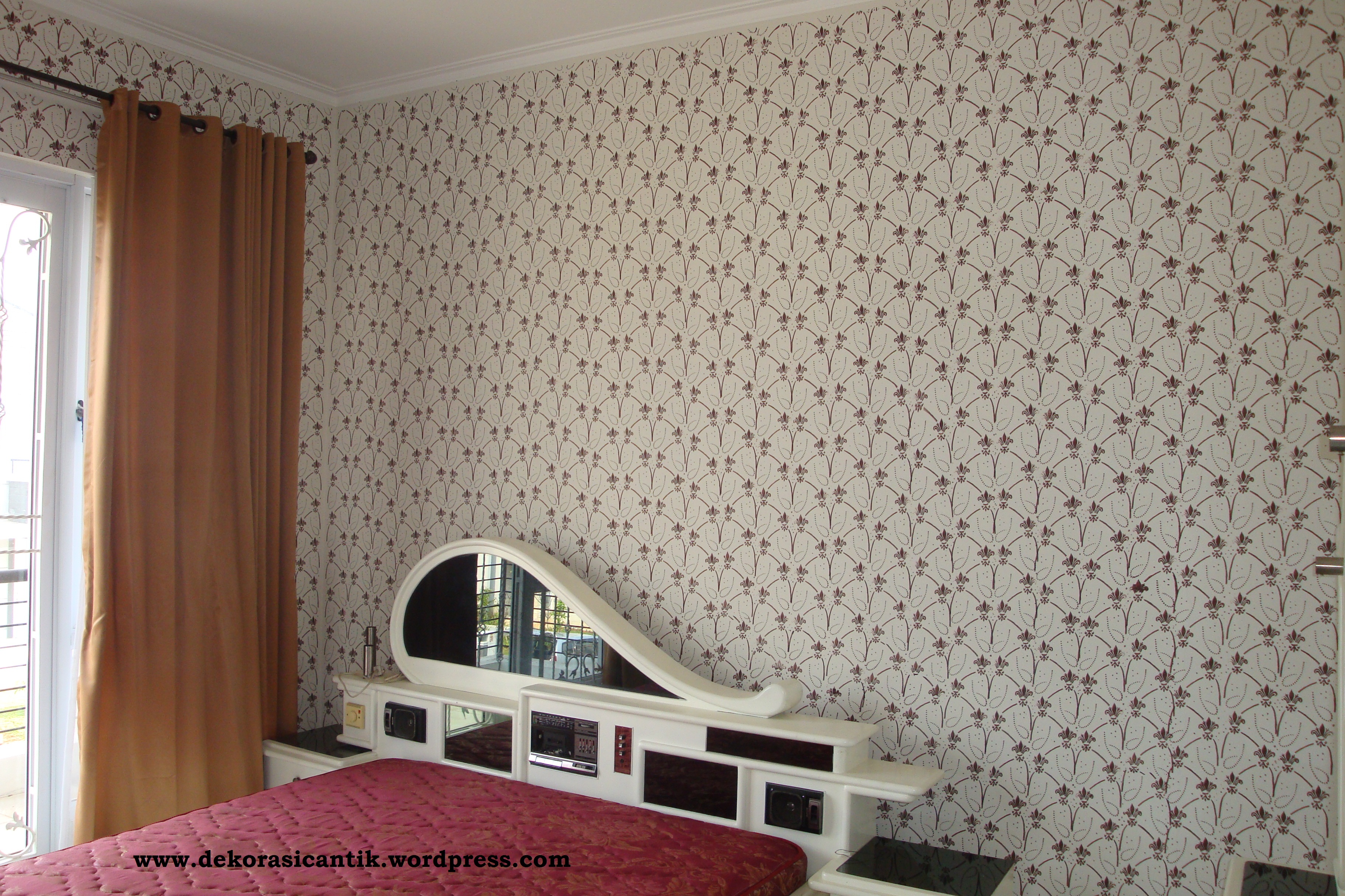 Dekorasi Kamar Tidur Dekorasi Cantik Wall Printing Wallpaper